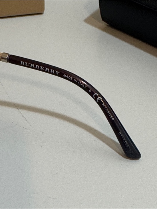 Burberry Tortoiseshell Polarized Sunglasses with Brown Lenses